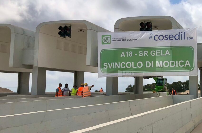 Siracusa-Gela, verso il completamento di altri dieci chilometri sino a Modica
