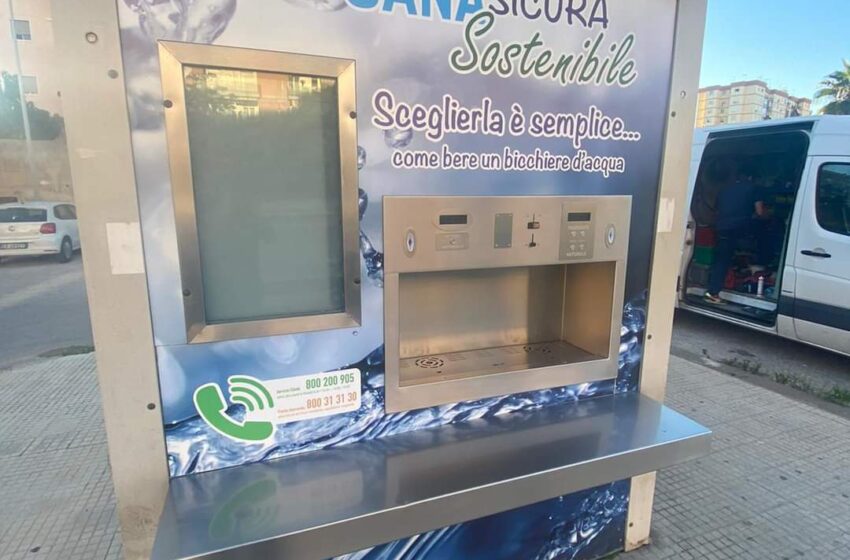  Ritorna in funzione la casetta dell’acqua di via Barresi, danni per 350 euro