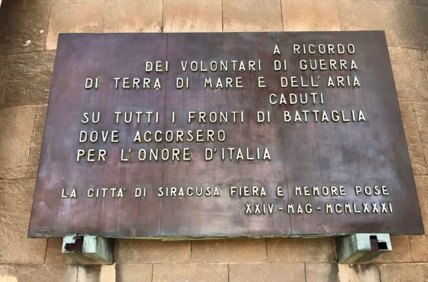  Giornata del Monumento ai Caduti, iniziativa di Italia Nostra al Pantheon