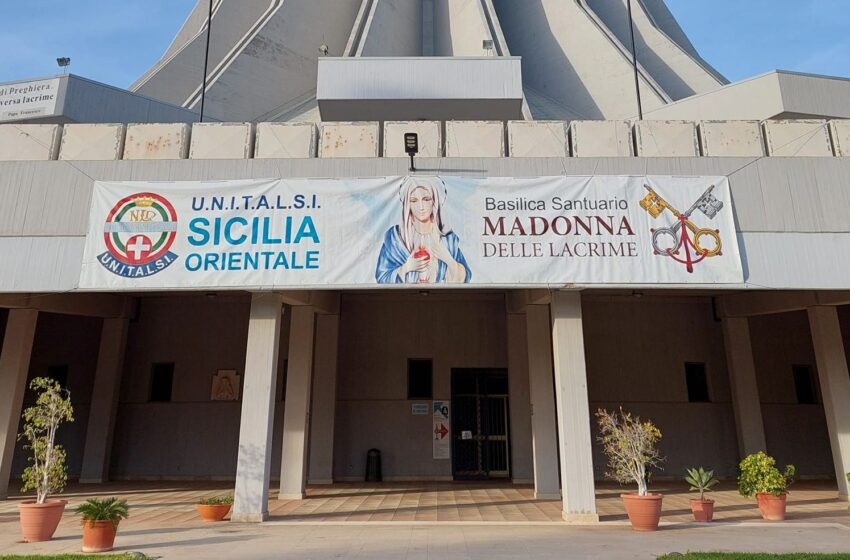  Pellegrinaggio Unitalsi alla Madonna delle Lacrime, centinaia di presenze a Siracusa