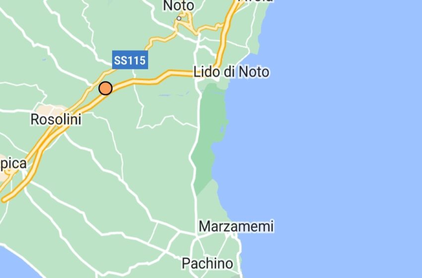  Trema la terra anche in mattinata: epicentro a Rosolini, magnitudo 2.9