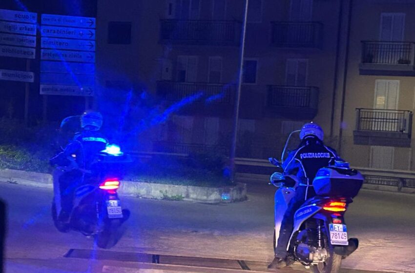 La Polizia Municipale di Melilli denuncia due persone trovate in possesso di droga