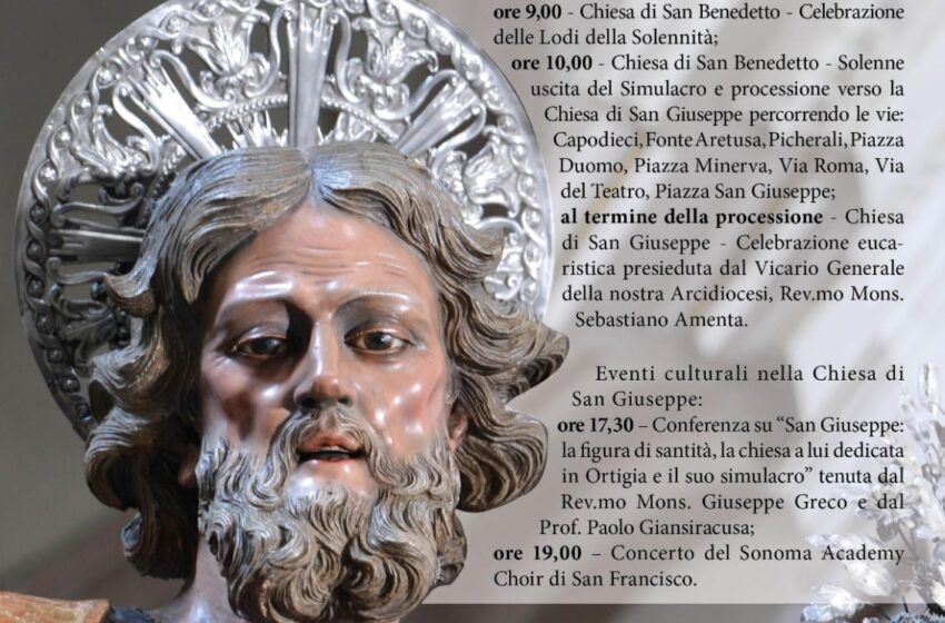  Festa di San Giuseppe, dopo decenni il simulacro torna in processione a Siracusa