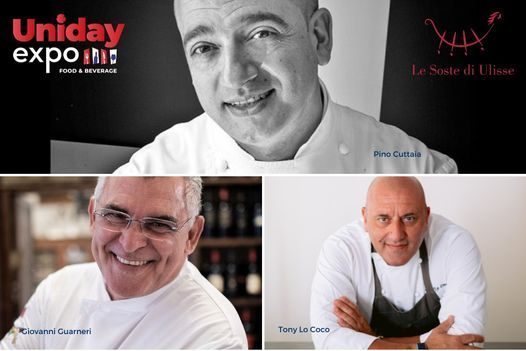  Uniday Expo, show cooking con gli chef de Le Soste di Ulisse: l'eccellenza al centro