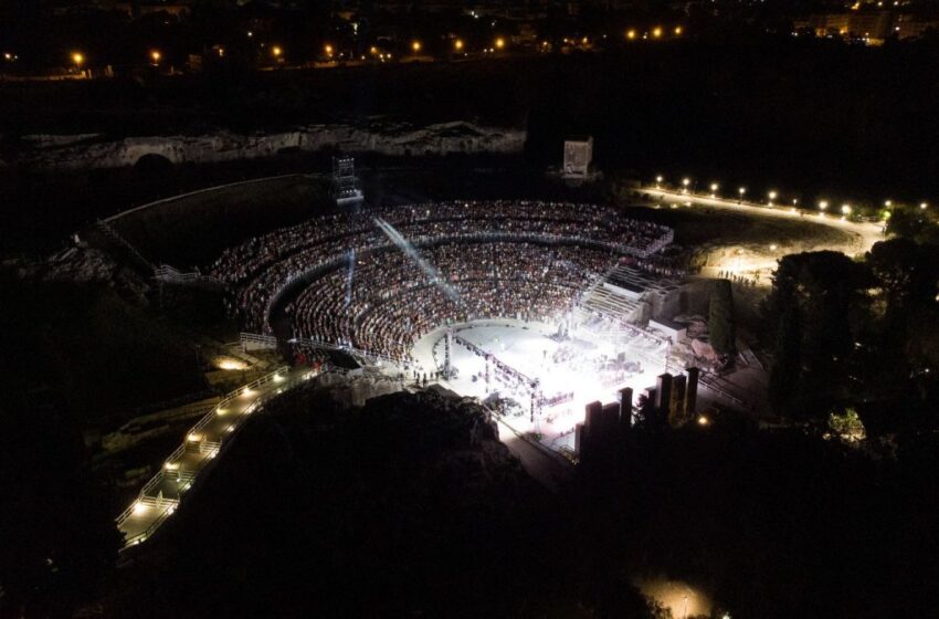 Concerti al Teatro Greco di Siracusa, con Biagio Antonacci inizia una stagione da big