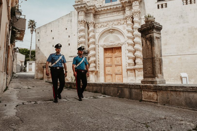  Palazzolo immagine del giorno dei Carabinieri, sui social dell’Arma la chiesa dell’Annunziata