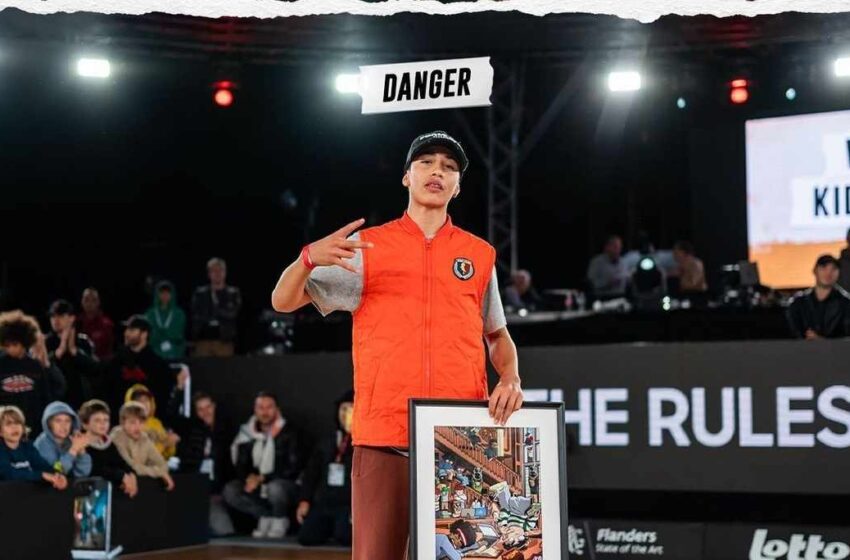  b-boy Danger trionfa al World Breaking Championship “Junior”, podio per il siracusano Davide Inserra