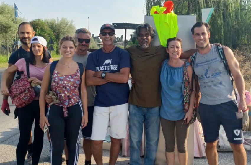 Frank ha accesso la scintilla, decine di volontari con lui contro i nemici dell’ambiente