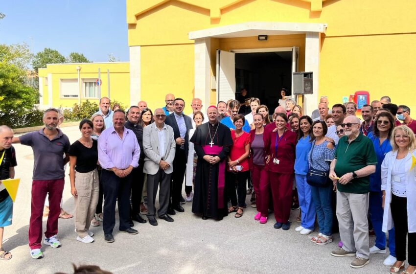 Disabilità, l’arcivescovo di Siracusa in visita alla Fondazione Sant’Angela Merici