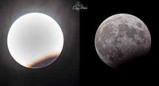 “La luna del cacciatore” del giornalista Orazio Mezzio foto del giorno della Nasa