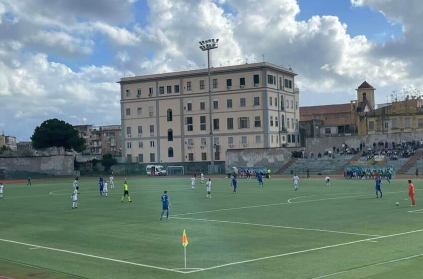  Valanga azzurra a Portici, il Siracusa si impone 5-0