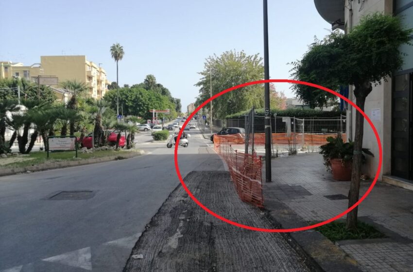  Tra Teocrito e via del Santuario, sotto la strada, c’è ancora qualche problema?