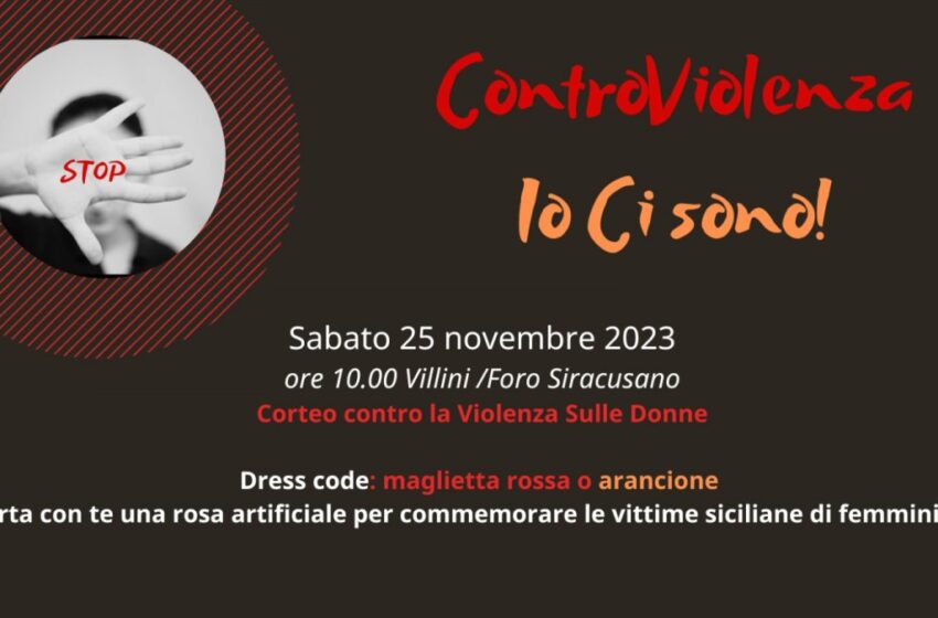  Giornata contro la violenza sulle donne: sabato il corteo nel cuore di Ortigia