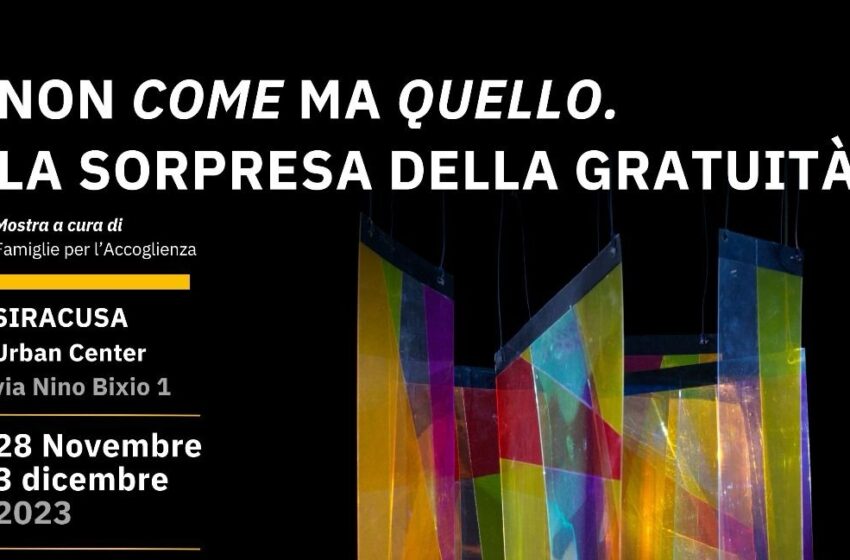  Il mondo dell’affido e dell’adozione in una mostra, inaugurazione all’Urban Center