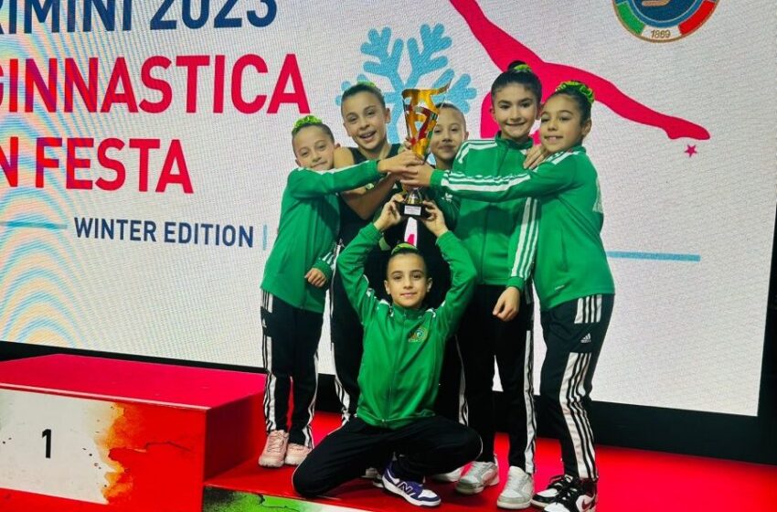  Ginnastica in Festa 2023, podio per l’Artistica Aretusea alla competizione di Rimini