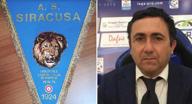  Il leone, l’azzurro, la storica denominazione: Giuliano dona al Siracusa “eredità immateriale”
