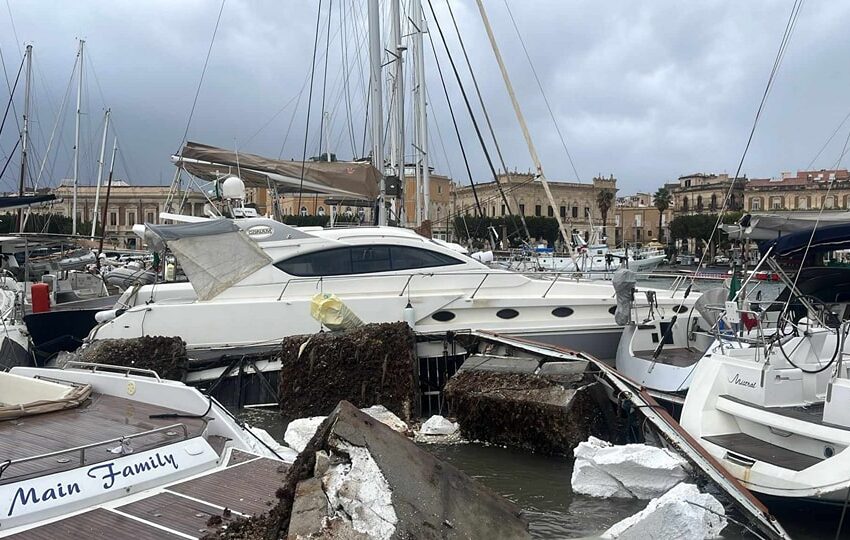  L’approdo diportistico colpito e affondato, Cna: “Grave impatto sul turismo nautico”