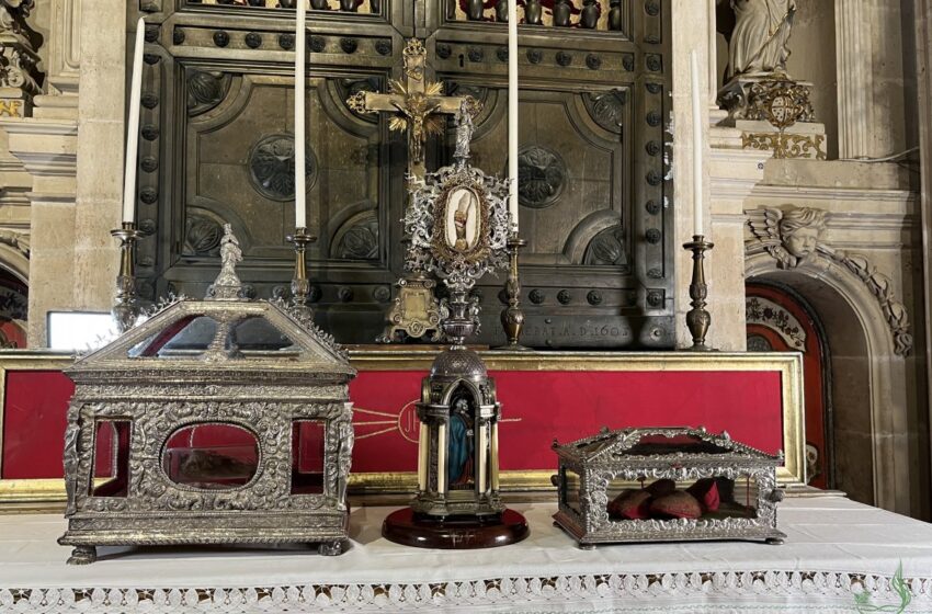  Festa delle Reliquie in Cattedrale a Siracusa: esposizione del simulacro di S. Lucia