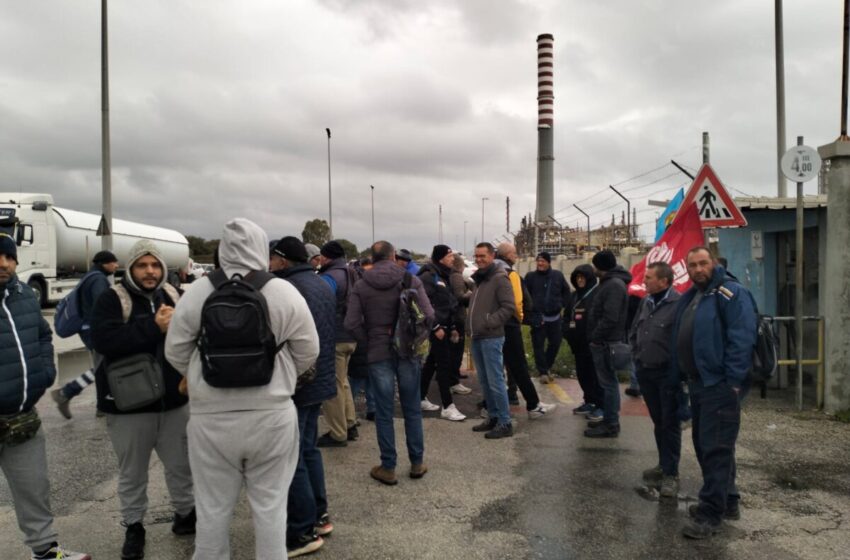 Anche a Siracusa lo sciopero nazionale contro le morti sul lavoro, adesione del 60%