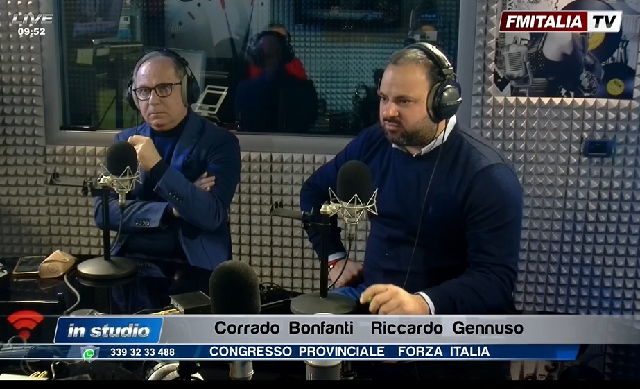 Congresso provinciale di Forza Italia, parlano Corrado Bonfanti e