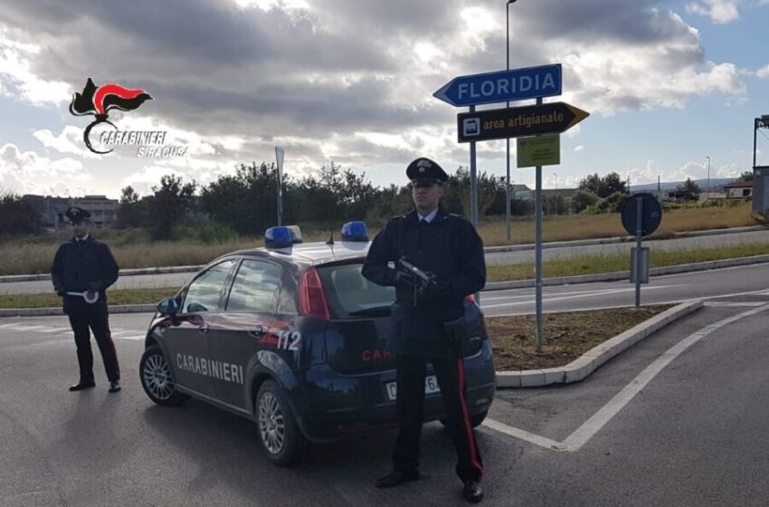 Reiterate evasioni e furto, arrestato 27enne di Floridia