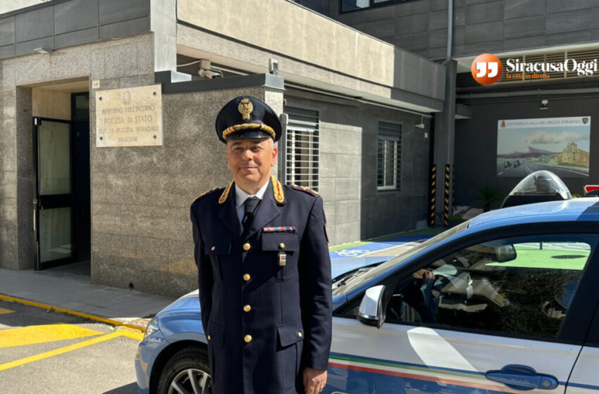  Il comandante Capodicasa lascia la Polstrada di Siracusa: sarà dirigente a Messina
