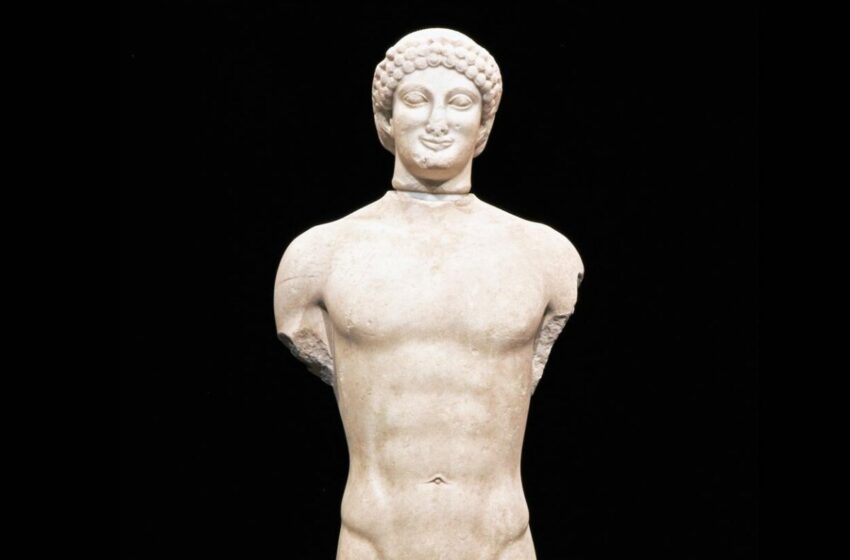  Da Siracusa a Lentini: il Kouros sarà esposto per un anno nel museo archeologico di Lentini