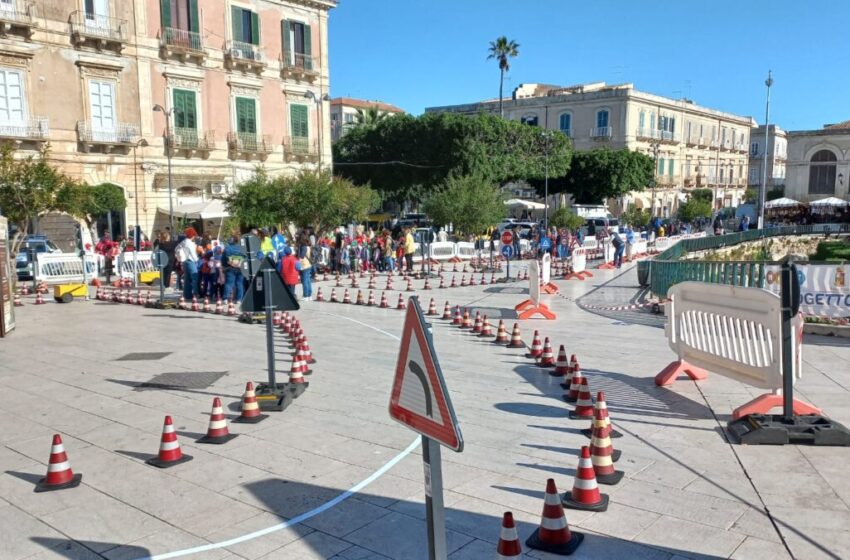 Il “Parco mobile della sicurezza” è tornato a Siracusa: il progetto di educazione stradale per i più piccoli