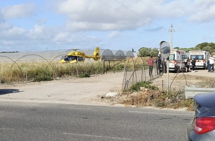  Incidente sulla Sp 19 Noto-Pachino, sul posto anche l’elisoccorso: il bilancio è di 3 feriti