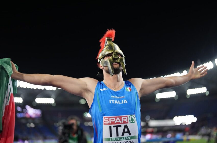 Matteo Melluzzo, il ragazzo d’oro sul tetto d’Europa come un gladiatore