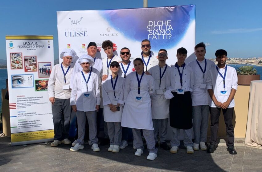L’Alberghiero Federico II di Svevia di Siracusa in campo per il G7
