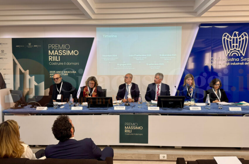  “Costruire il domani”, la vision di Massimo Riili nel premio Ance che porta il suo nome