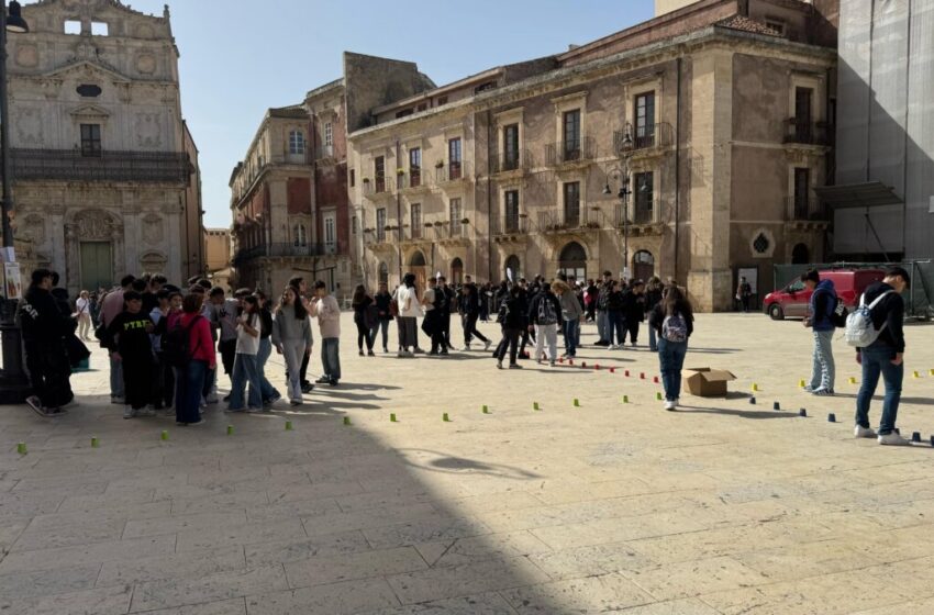 Pi Greco Day a Siracusa nel segno di Archimede, gli studenti si “sfidano” in Ortigia