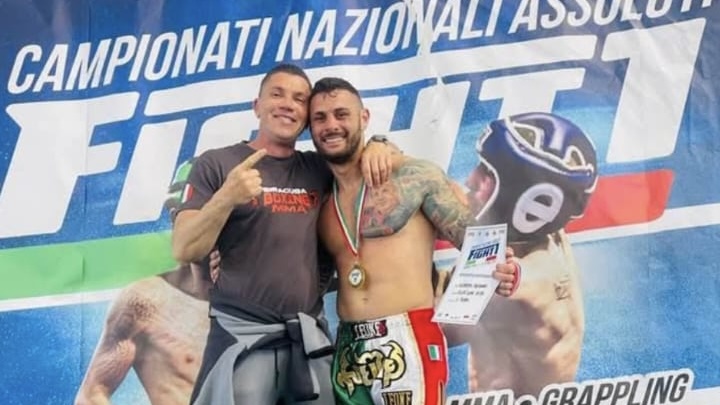 Giuseppe Romano della Siracusa Boxing Team MMA è campione italiano Fight1