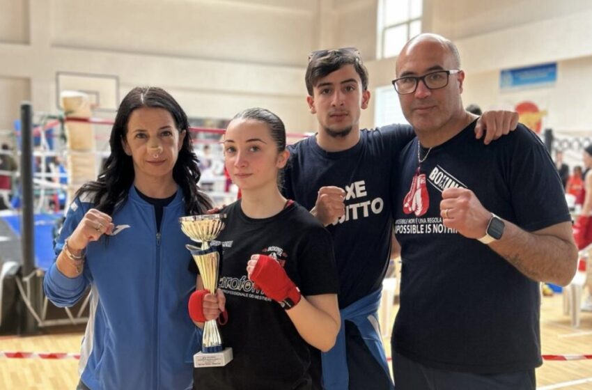 Boxe, la siracusana Rebecca Rossitto conquista il titolo di campionessa regionale nei 48kg