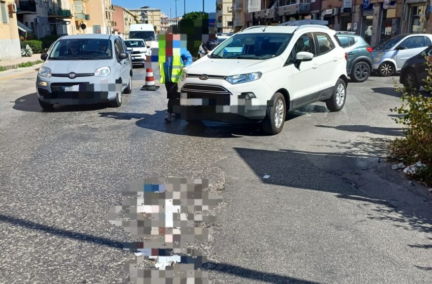 Coniugi investiti in viale Santa Panagia mentre attraversano la strada