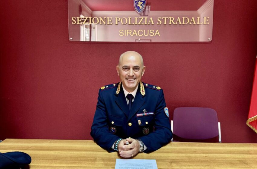  Polizia Stradale di Siracusa, il nuovo comandante Giuffrida: “Lavoro nel segno della continuità”