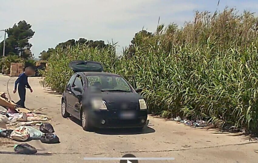  Beccato mentre abbandona rifiuti: individuato e multato dalla Polizia Ambientale