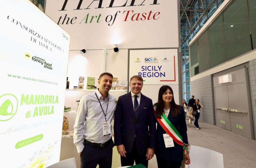  La mandorla di Avola vola a New York: il Consorzio presente alla fiera Summer Fancy Food