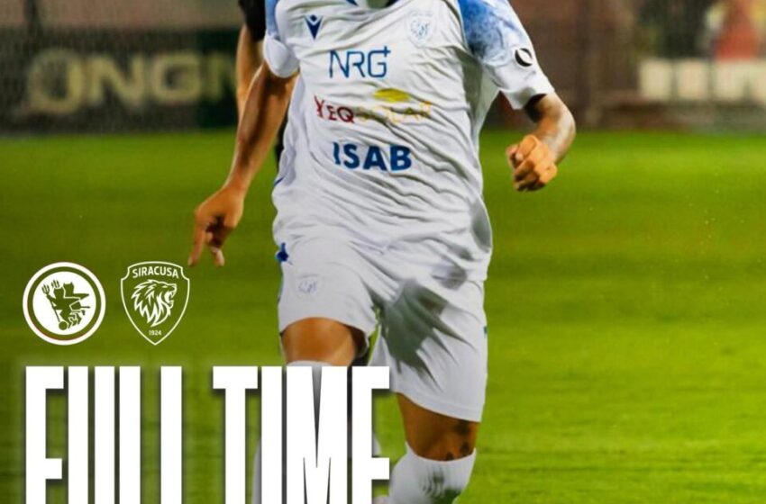  Coppa Italia Serie C. Siracusa, un buon finale non basta: vince il Foggia 2-1