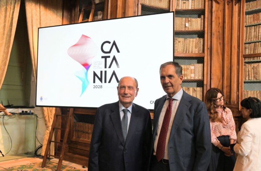  Catania capitale italiana della Cultura 2028, la Regione sostiene la candidatura