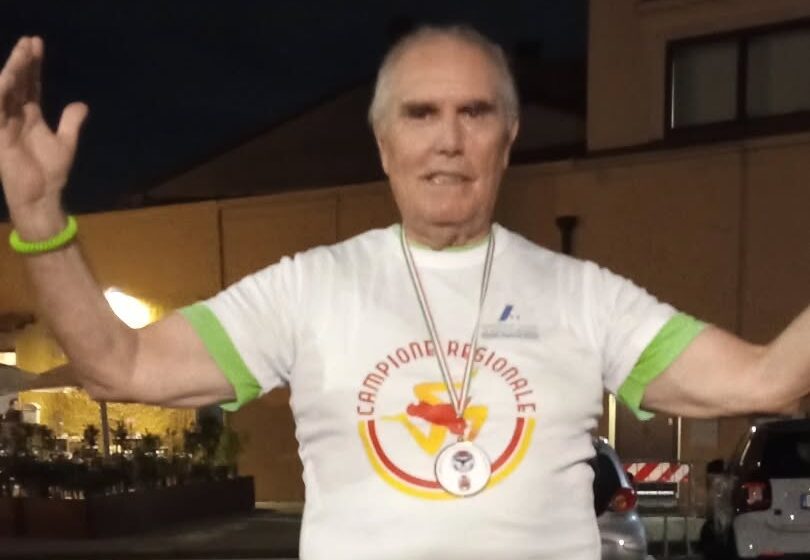  La favola di Pucci Capodicasa, a 82 anni tedoforo con la fiamma olimpica a Siracusa