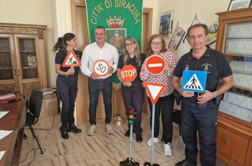 Municipale e Aci Siracusa insieme per la cultura della sicurezza stradale nelle scuole