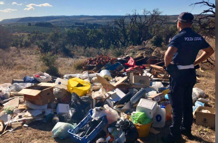  Abbandoni rifiuti? La Municipale di Melilli denuncia tre persone, patenti sospese