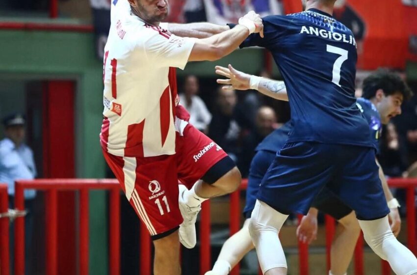  Albatro sconfitta in Grecia, Olympiacos sornione: 34-28