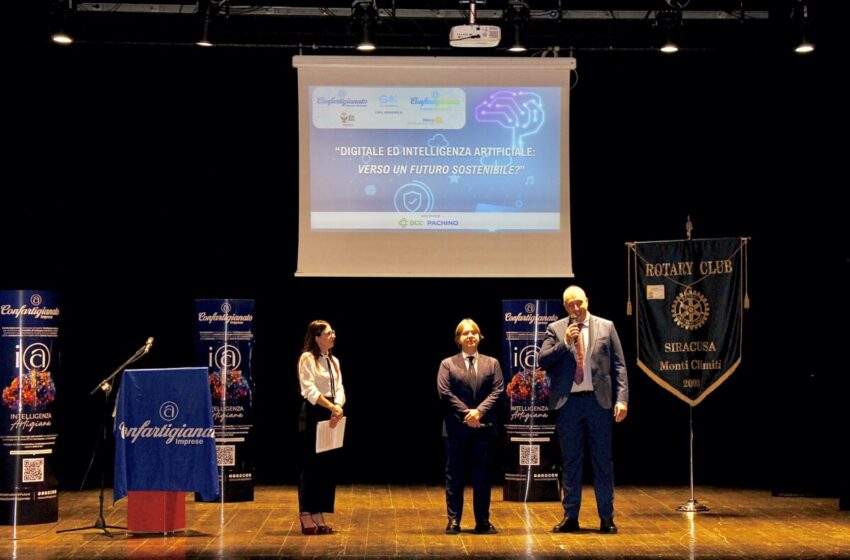  Digitale e intelligenza artificiale, confronto a Noto promosso da Confartigianato