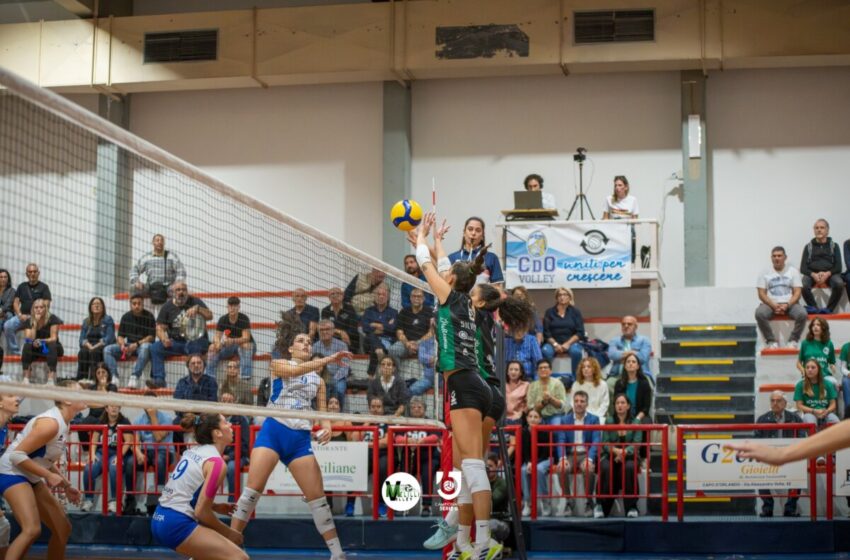  Volley,B2 femminile. Sconfitta netta del Melilli a Capo d’Orlando