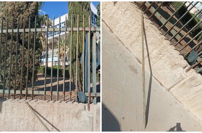  Sbarra di ferro cade e ferisce un ragazzino, “solo un miracolo ha evitato il peggio”