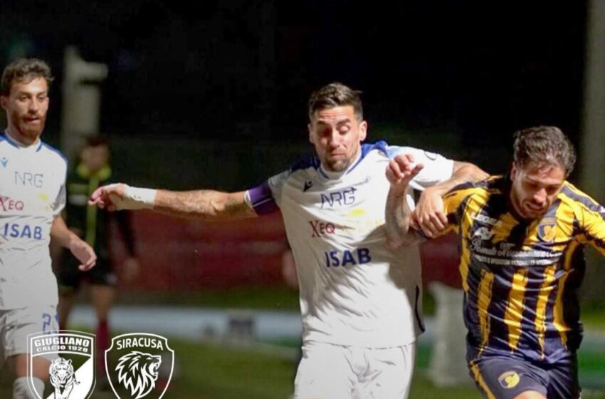  Scontro salvezza amaro, Siracusa sconfitto a Giugliano. Zona play-out lontana