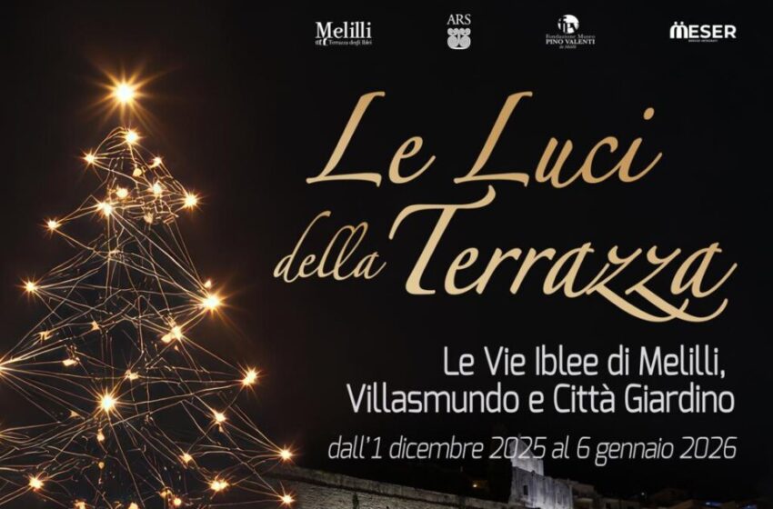  Melilli diventa Città del Natale: dal primo Dicembre al 6 gennaio luci, attrazioni e cultura